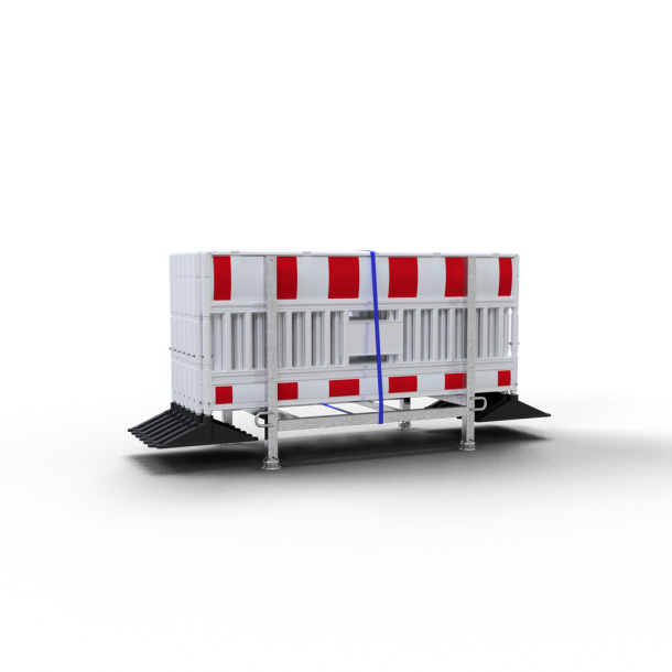 SET | with 12 barrier grids | on stacking pallet